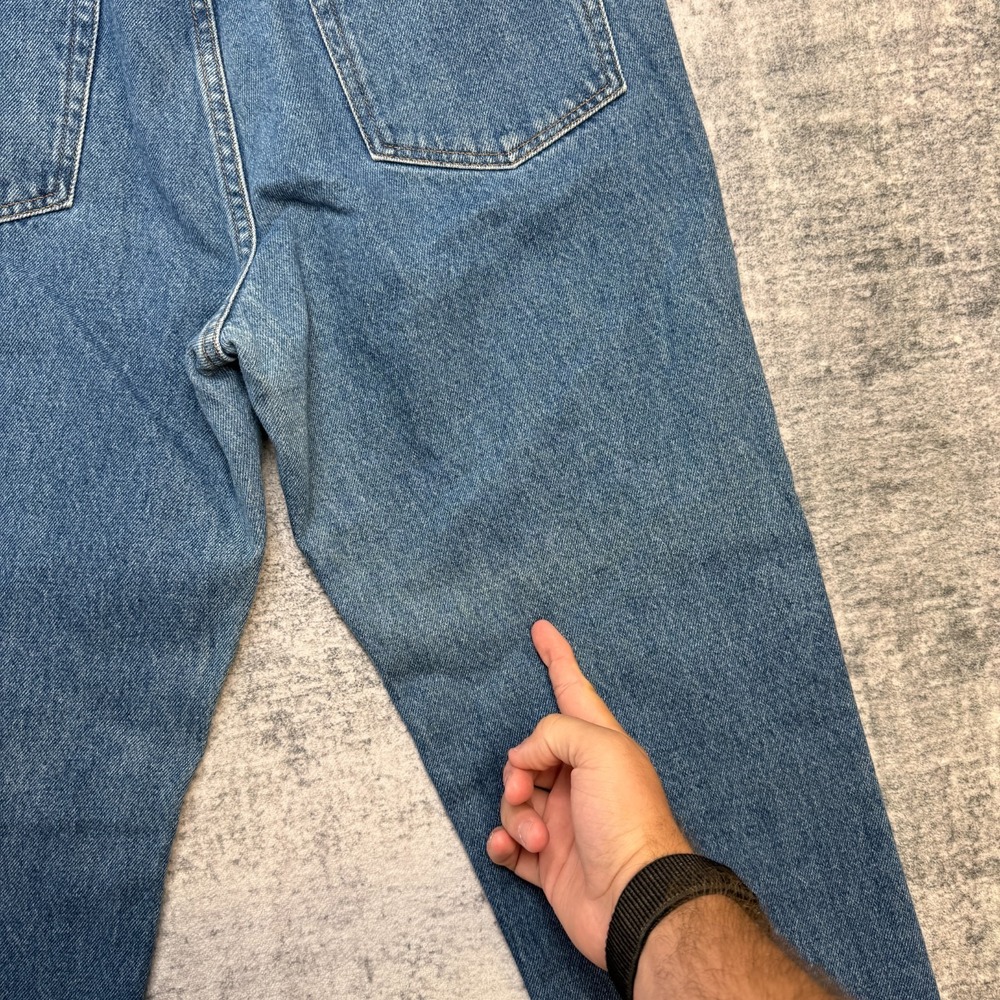 LL Bean Double L Jeans Mens 33x29 Blue Classic Fit Straight Leg Cotton Heritage - Picture 4 of 10